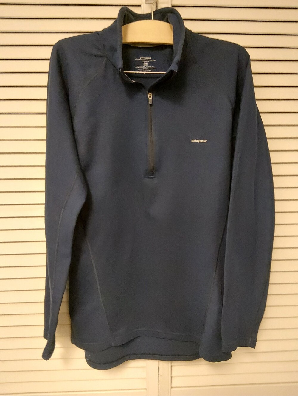 Patagonia Men’s Half-Zip Performance Pullover - Navy Blue